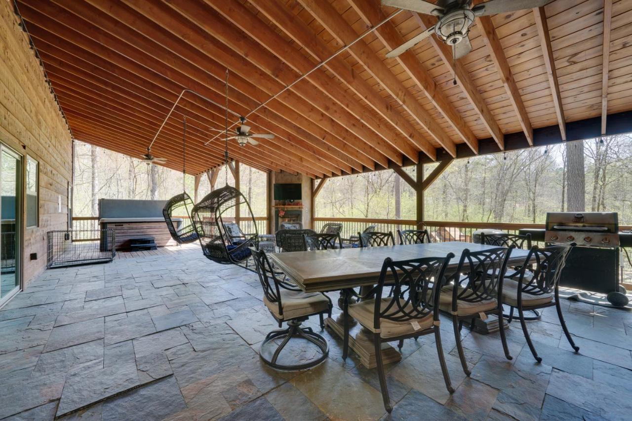 Luxe Broken Bow Cabin Game Room, Fire Pit And Deck! Exterior foto